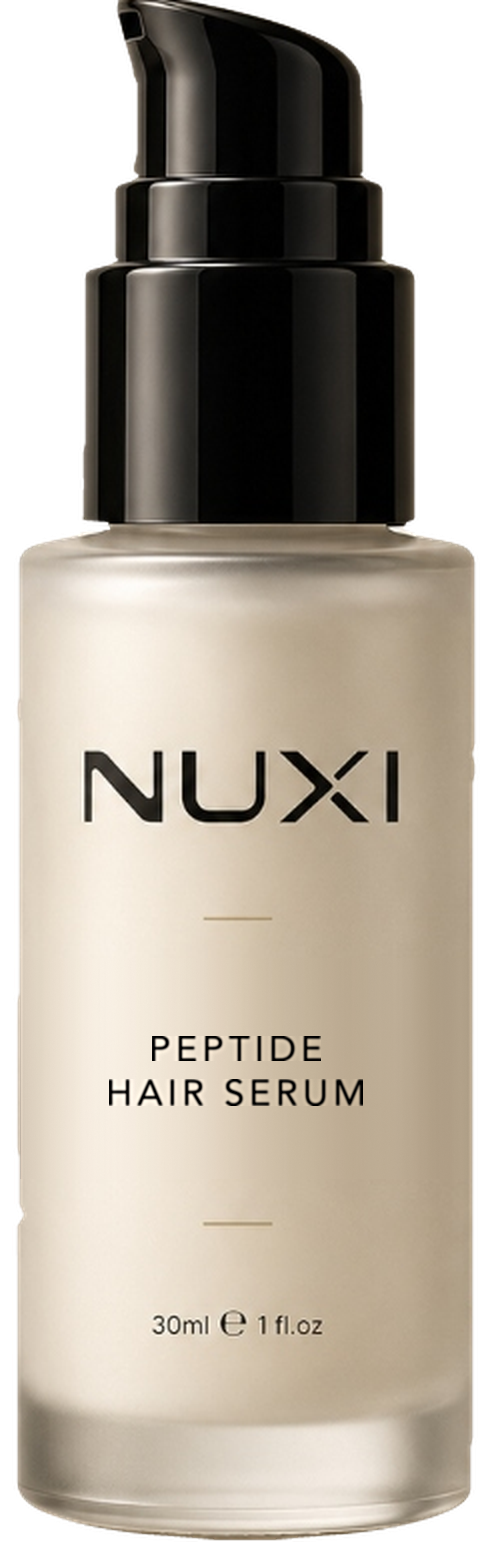 NUXI Advanced Peptide Hair Growth Serum, 30 ml frosted glass bottle