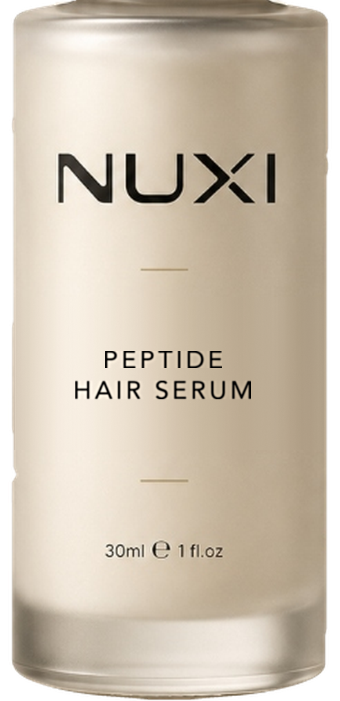 NUXI Advanced Peptide Hair Growth Serum, 30 ml frosted glass bottle